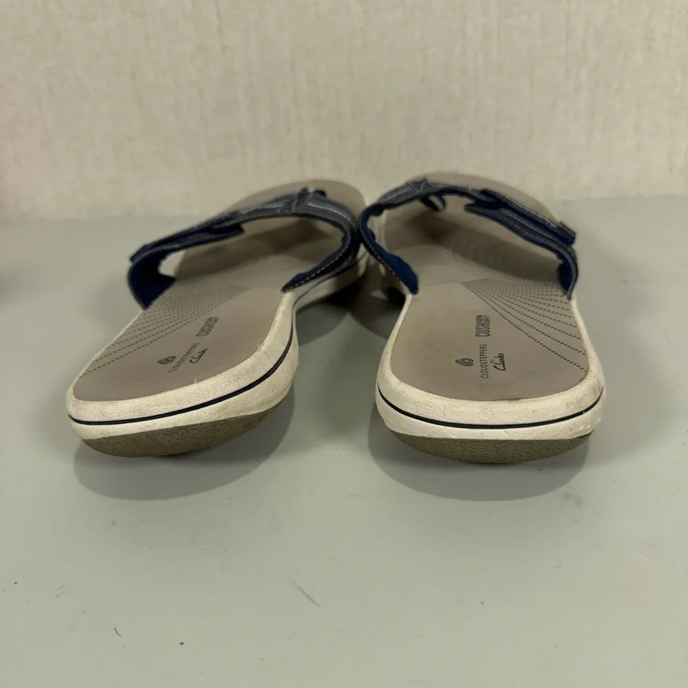 Clarks Cloud Steppers Brinkley Jazz ‎ Flip Flop Sandal Women’s Sz 10